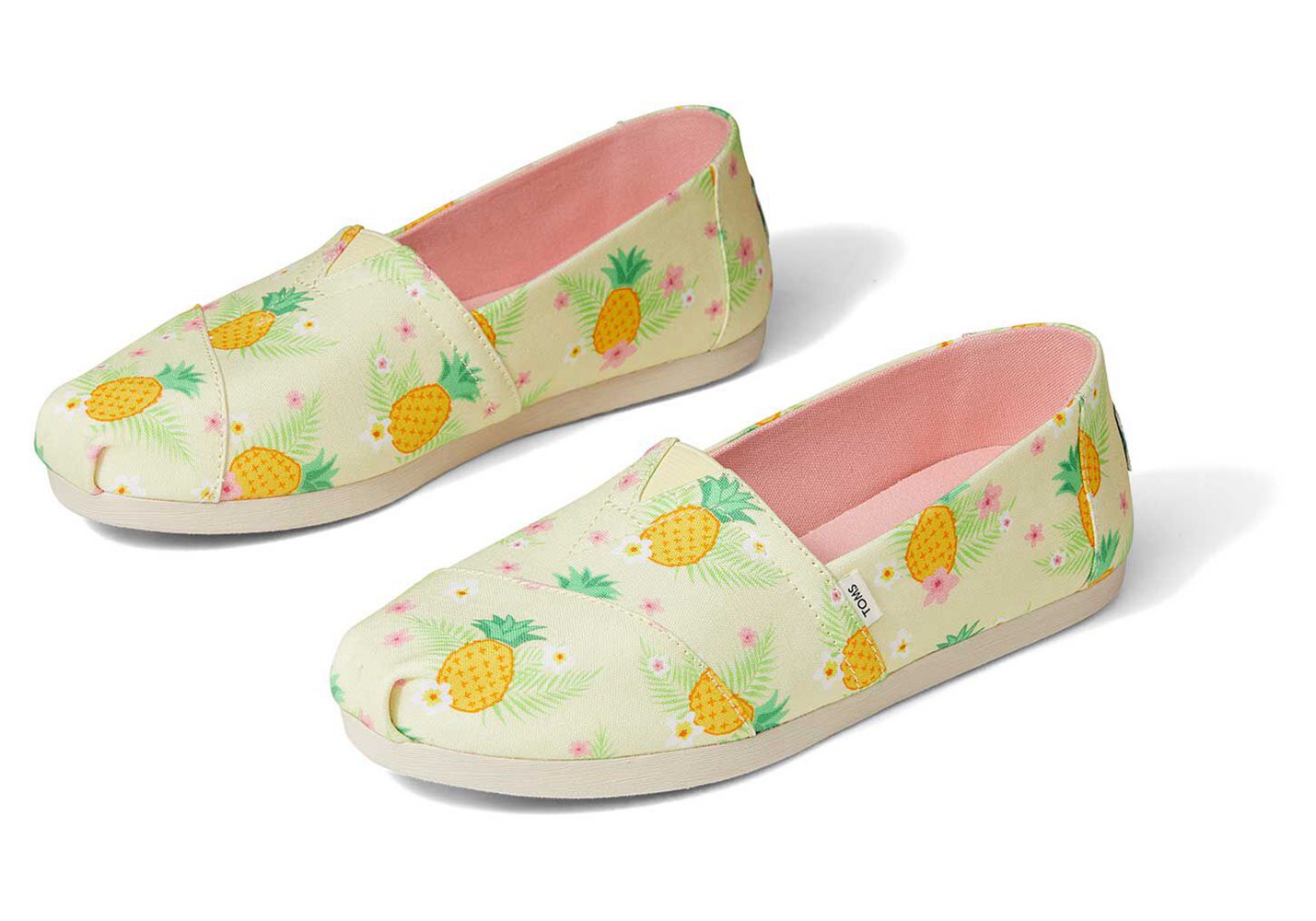 Toms Espadryle Damskie Kolorowe - Alpargata Pineapple Paradise - 74WORCJTZ